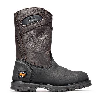 Timberland Férfi PRO PowerWelt Wellington Steel Toe Csizma Barna